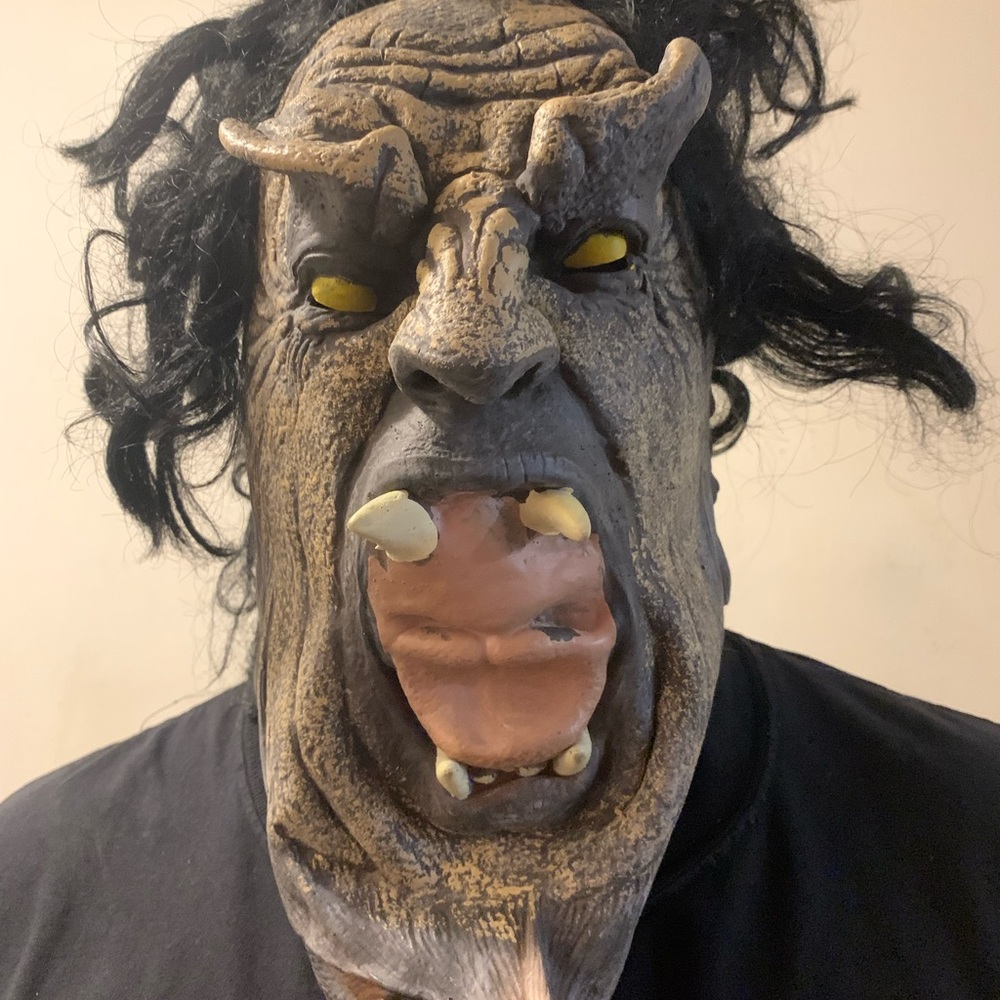 Nu Skin character mask Scary mask
